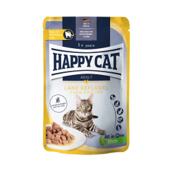 Happy Cat kapsička Culinary Land-Geflügel