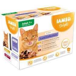 Kapsička IAMS Cat výběr ze suchozemských mas v ...