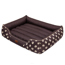 Pelech Prestige Dog Bed hnědý Tlapka