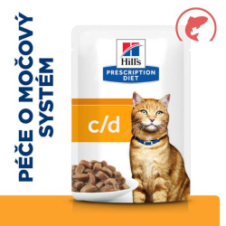 Hill's Feline C/D kapsička salmon