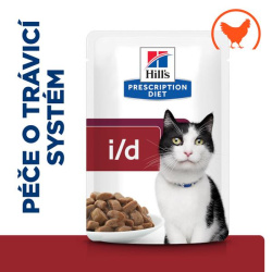 Hill's Feline I/D kapsička chicken