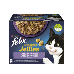 Felix Sensations Jellies Lahodný výběr v želé 