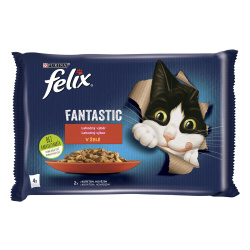 Felix Fantastic Lahodný výběr s kuřetem a hověz...