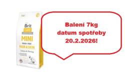 Brit Care Dog Mini Grain Free Hair & Skin 