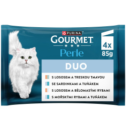 Gourmet Perle Duo kapsa Multipack rybí DUO