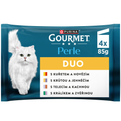 Gourmet Perle Duo kapsa Drůbež & zvěřina