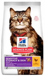 Hill's Feline Adult Sensitive Stomach &...