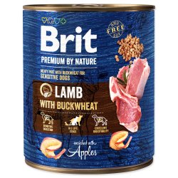 Brit Premium by Nature Dog Konzerva Lamb with Buckwheat 
