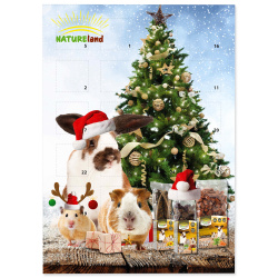 Adventní kalendář NATURE LAND pro hlodavce 360g