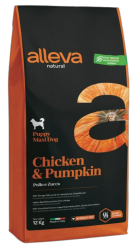 Alleva Natural Puppy Chicken & Pumpkin Maxi_new