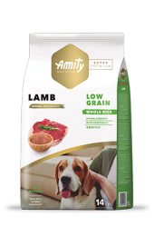 Amity Super Premium Dog Low Grain Adult Lamb 