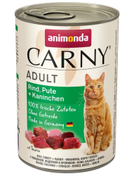 Animonda Cat Carny Adult Hovězí, krůta + králík