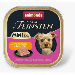 Animonda Dog Paštika Mini - kuře, husa, petržel 