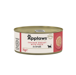 Applaws konzerva Cat kuřecí prsa a kachna