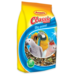 Avicentra Classic menu Velký papoušek 1kg