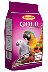 Avicentra Gold Velký papoušek 850g