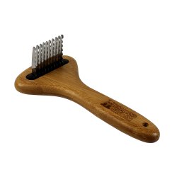Bamboo Groom Malý hřeben vyčesávací s noži z ne...