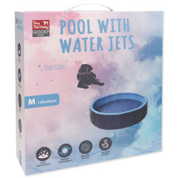 Bazének Dog Fantasy s vodními tryskami M 120x30cm