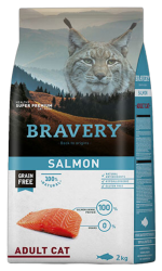 Bravery Cat Adult Salmon 