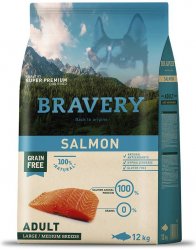 Bravery Dog Adult Large/Medium Salmon 