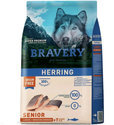 Bravery Dog Senior Large/Medium Herring 