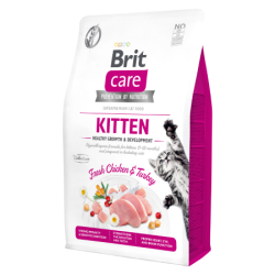 Brit Care Cat Grain Free Kitten Healthy Growth ...