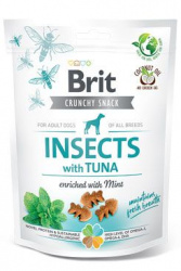 Brit Care Dog Crunchy Cracker Insects with Tuna...