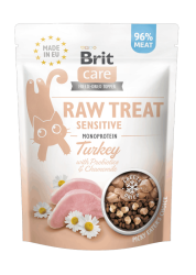 Brit Care Raw Treat Cat Sensitive Turkey 40g