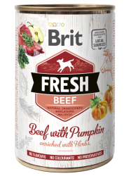 Brit Fresh Dog konzerva Beef with Pumpkin_new1