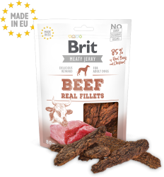 Brit Jerky Beef Fillets 200g
