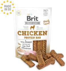 Brit Jerky Chicken with Insect Protein Bar 80g
