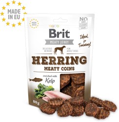 Brit Jerky Herring Meaty Coins 80g