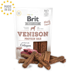 Brit Jerky Venison Protein Bar 80g