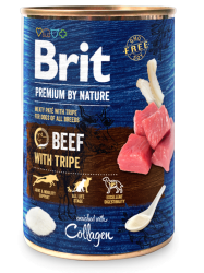 Brit Premium by Nature Dog Konzerva Beef with Tripes_new