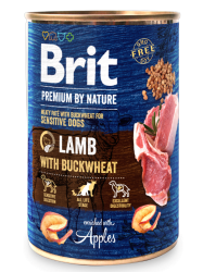 Brit Premium by Nature Dog Konzerva Lamb with Buckwheat_mew