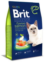 Brit Premium Cat by Nature Sterilized Salmon 