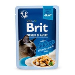 Brit Premium Kapsička Cat Delicate Chicken Gravy