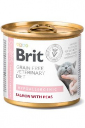 Brit Veterinary Diet Cat Grain Free konzerva Hy...
