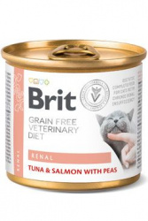 Brit Veterinary Diet Cat Grain Free konzerva Re...