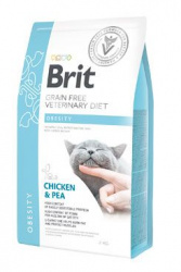 Brit Veterinary Diet Cat Grain Free Obesity Chi...