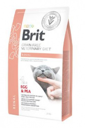 Brit Veterinary Diet Cat Grain Free Renal Egg &...