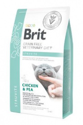 Brit Veterinary Diet Cat Grain Free Struvite Ch...