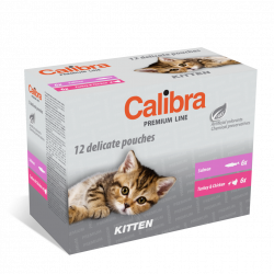 Calibra Premium Cat kapsička Kitten Delikate Po...