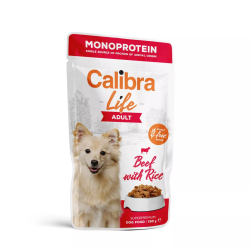 Calibra Dog Life kapsa Adult Beef 