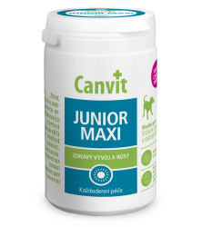 Canvit Junior Maxi ochucené pro psy
