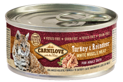 Carnilove Cat Adult Turkey & Reindeer 