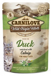 Carnilove Cat Pouch Duck Enriched & Catnip