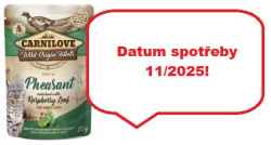 Carnilove Cat Pouch Pheasant & Raspberry Le...