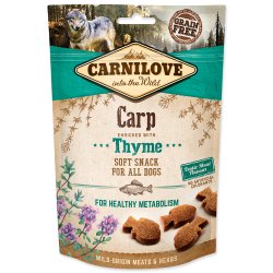 Carnilove Dog Soft Snack Carp enriched with Thy...