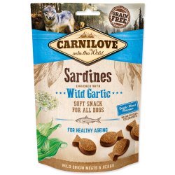Carnilove Dog Soft Snack Sardines with Wild Gar...